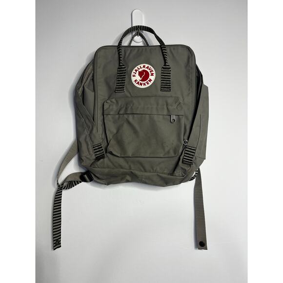 Fjallraven Kanken Fog Stripe Handle Backpack NWOT - Picture 2 of 6